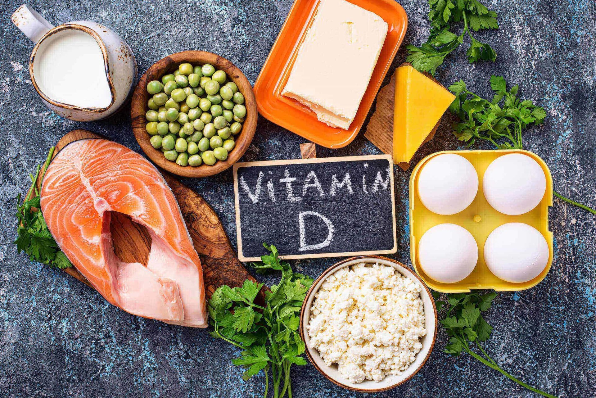 Vitamin D in Lebensmitteln