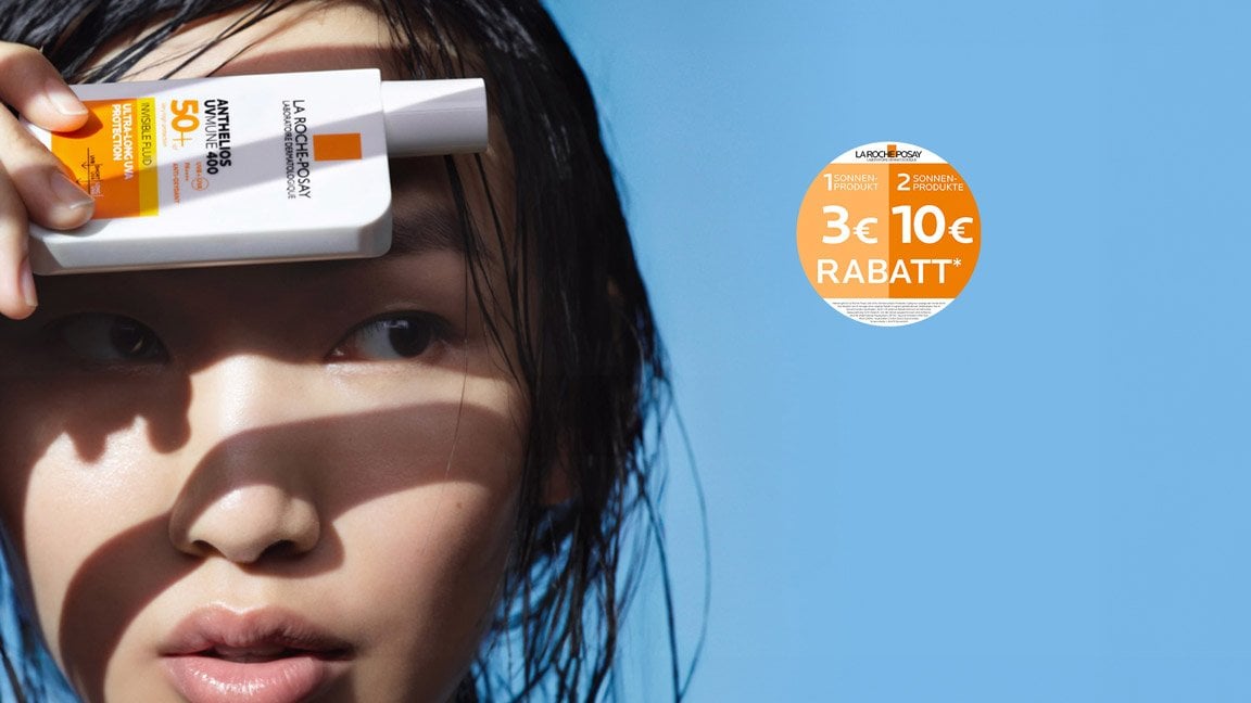 ANTHELIOS: Dein Sommer-Rabatt!Spare jetzt 3€ auf das erste & 10€ auf dein zweites ANTHELIOS Produkt!