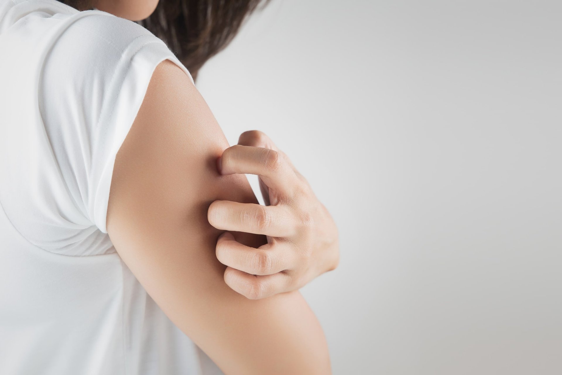 Juckende Haut am Arm
