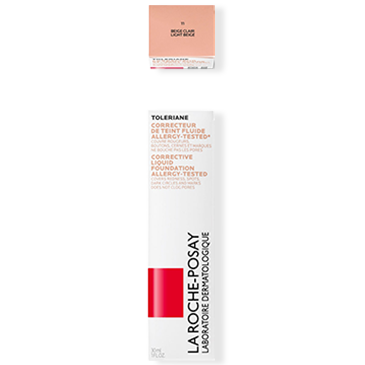 LaRochePosaySensitiveTolerianeMakeupCORRECTIVELIQUIDFOUNDATION11LightB