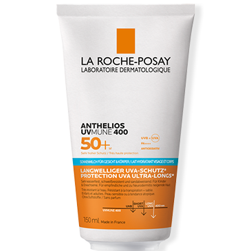 ANTHELIOS UVMUNE 400 GESICHT + KÖRPER MILCH LSF 50+