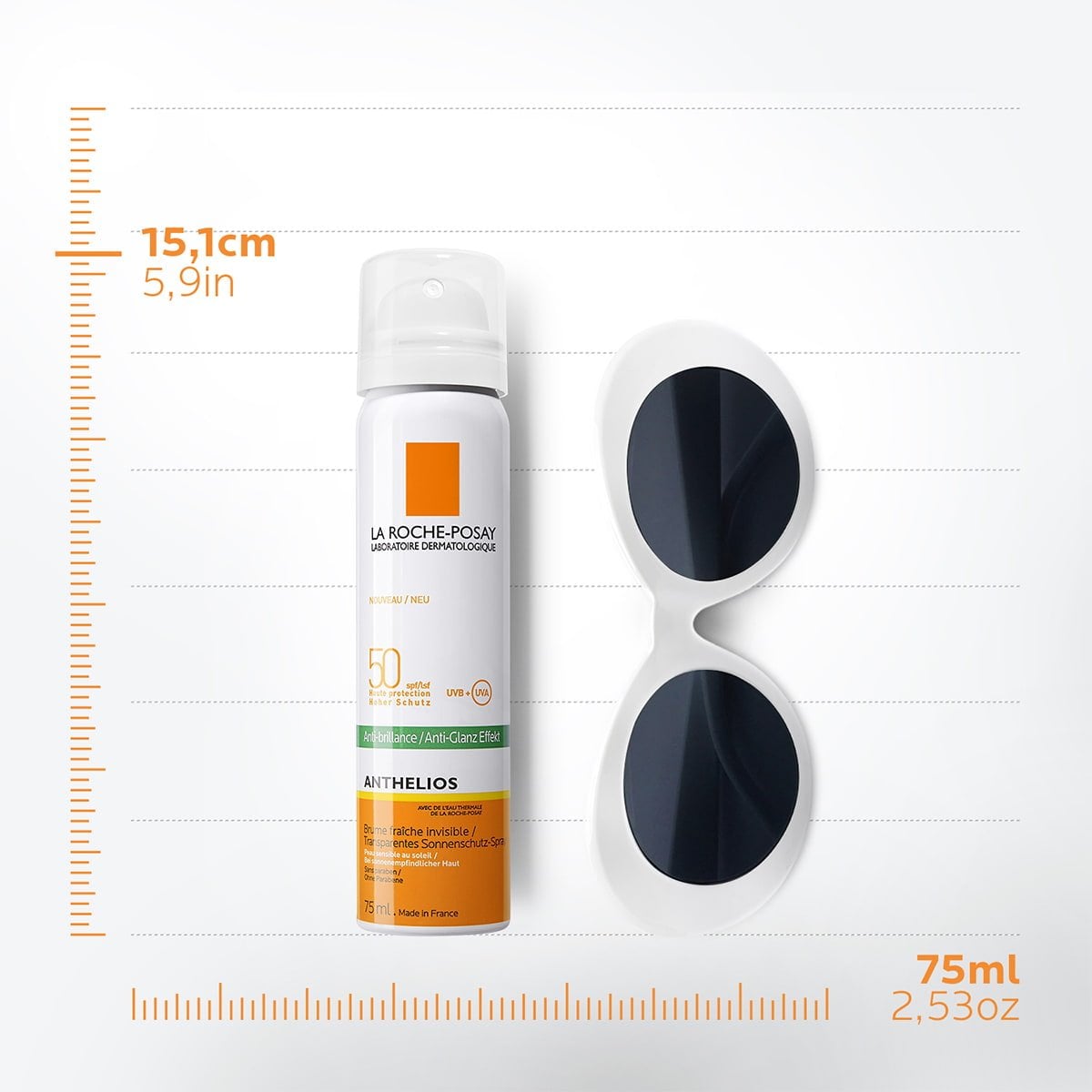 La roche posay ProductPage Sun Anthelios Spray Texture