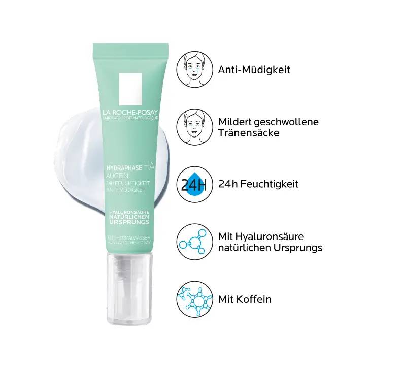 HYDRAPHASE HA Augencreme mit Hyaluron | La Roche Posay