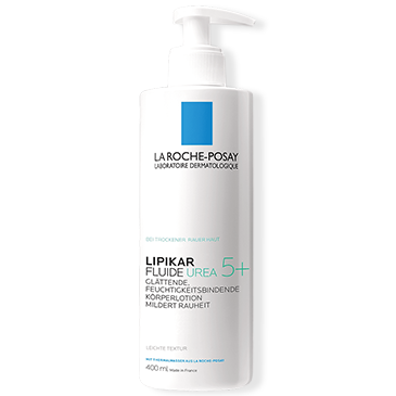 Lipikar Fluid Urea 5+ - Feuchtigkeitsspendendes Körperfluid für trockene Haut mit Urea