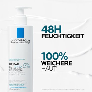 Feuchtigkeitsspendende Lotion – zeigt glättende Wirkung auf trockene bis raue Haut