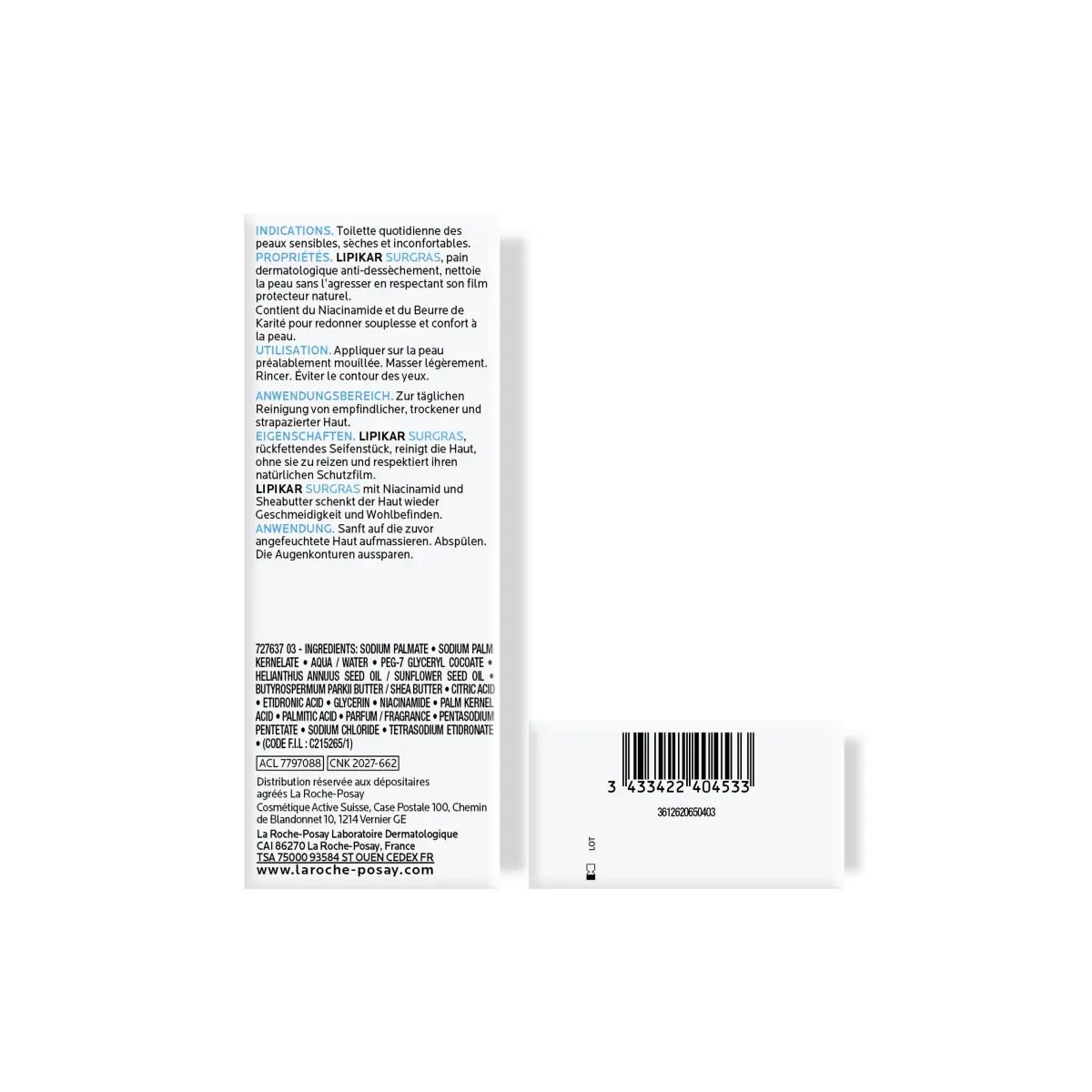 La Roche Posay ProductPage Eczema Lipikar Stick AP 15ml 3337875566254