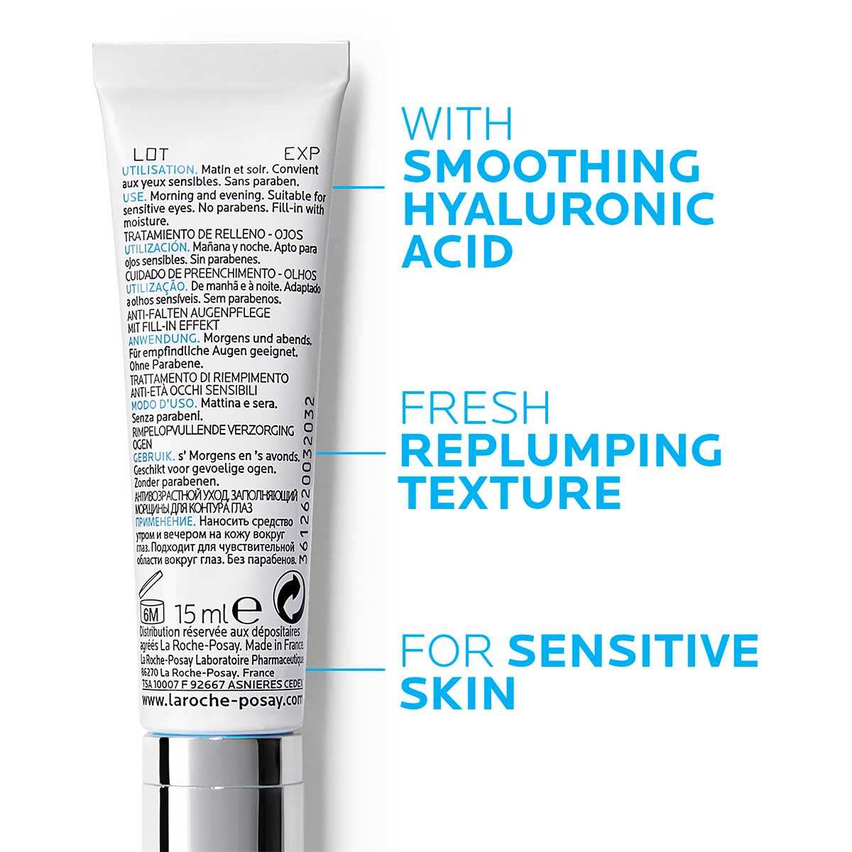 Vitamin C Augencreme für empfindliche Haut La Roche Posay