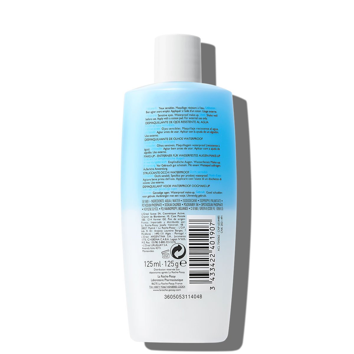 La Roche Posay Respectissime Eye Make Up Remover 125ml 3433422401907 B
