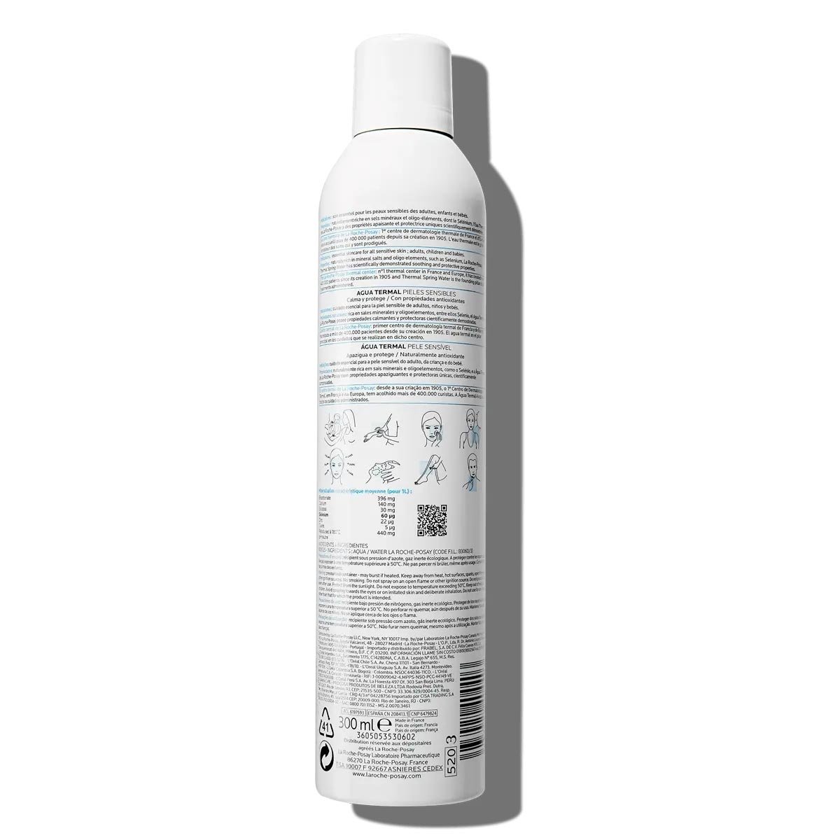 La Roche Posay ProductPage Thermal Spring Water 300ml 3433422404403 Ba