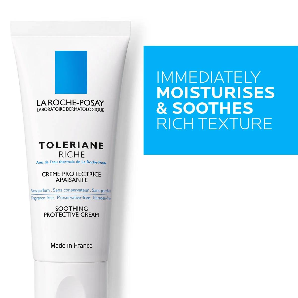 LaRochePosayFaceCareTolerianeRiche40mlSoothingProtectiveCream000343342