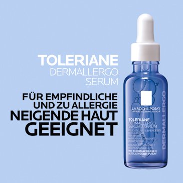 Das Toleriane Dermallergo Serum ist für empfindliche und zu Allergie neigende Haut geeignet