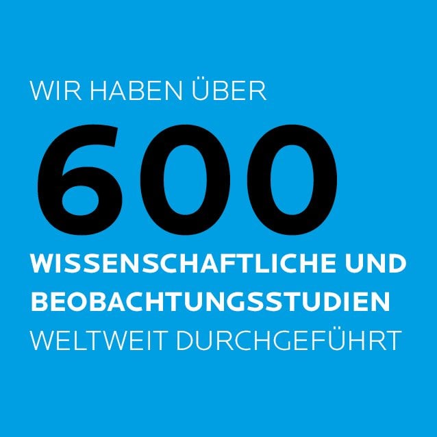 Wir haben ueber 600 Wissenschaftliche und beobachtungsstudien weltweit durchgefuehrt