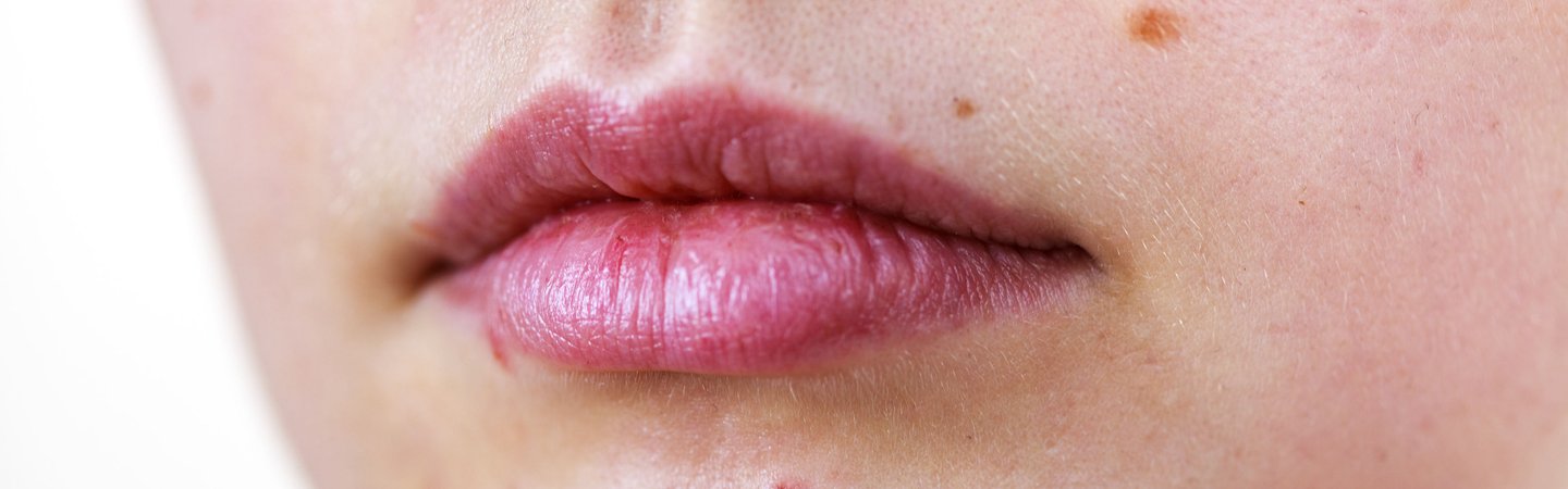 Lippen einer Frau