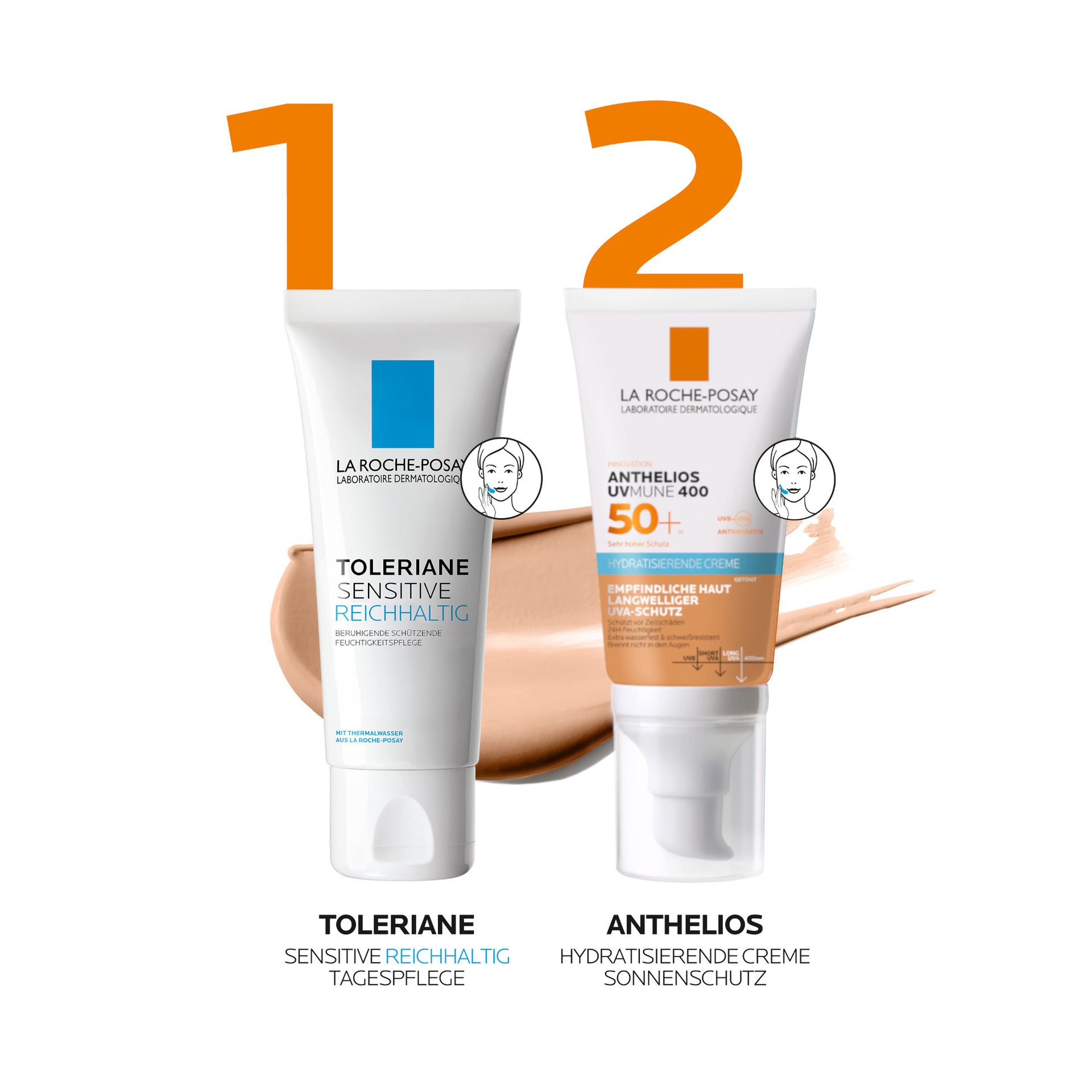 ANTHELIOS HYDRATISIERENDE GETÖNTE BB-CREME UVMUNE 400 LSF 50+ Routine