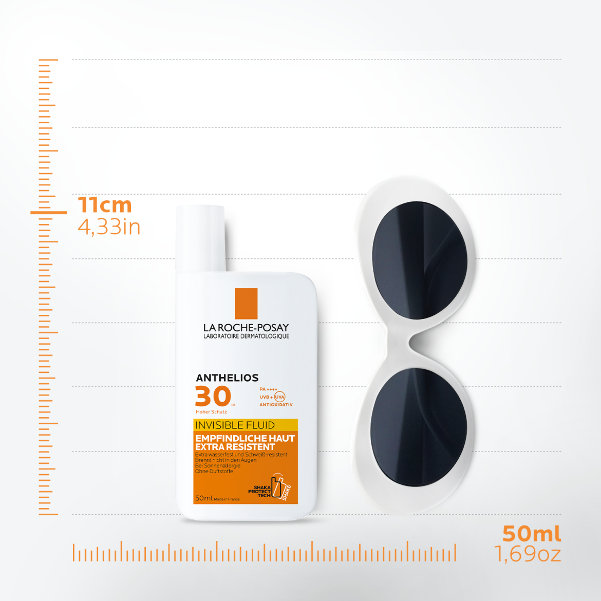 Anthelios Invisible Fluid LSF 30-Sonnencreme MOOD