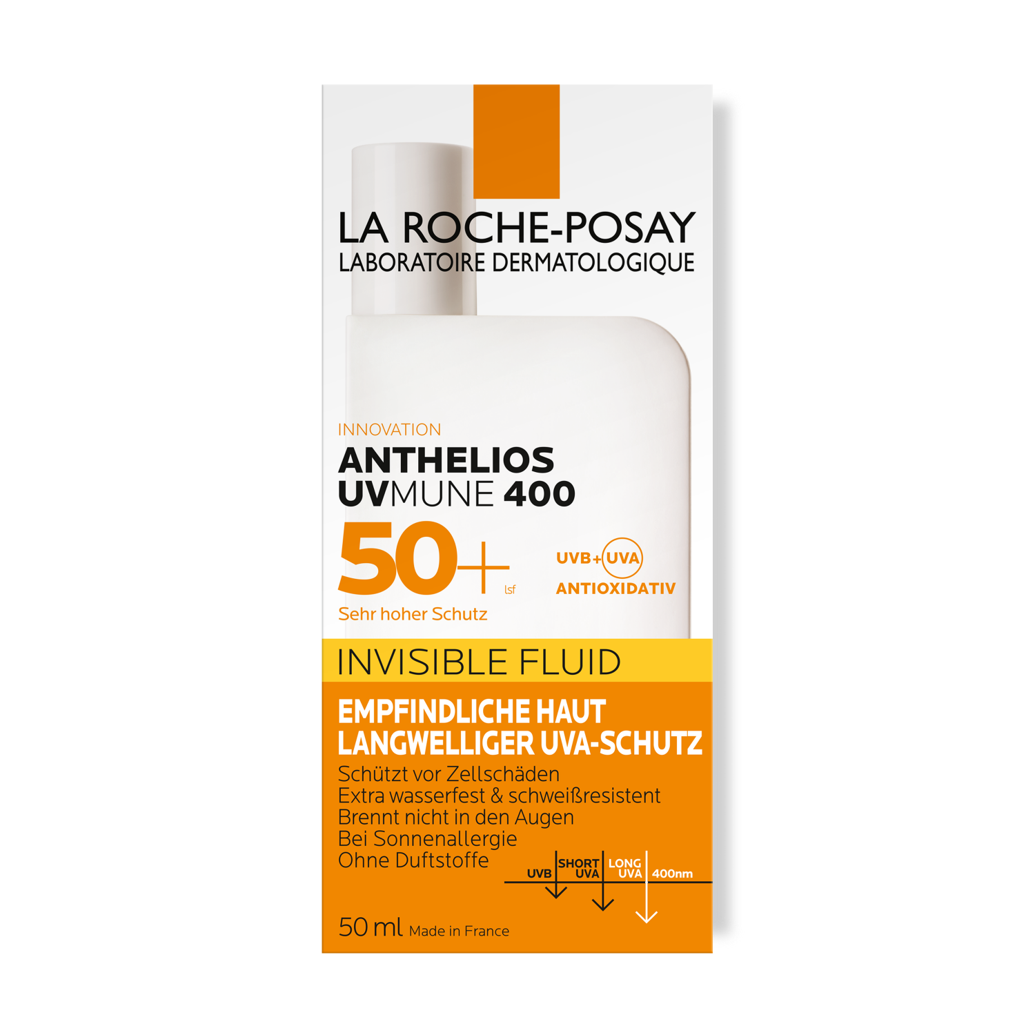 Anthelios Invisible Fluid UVMune LSF50 50ml Box