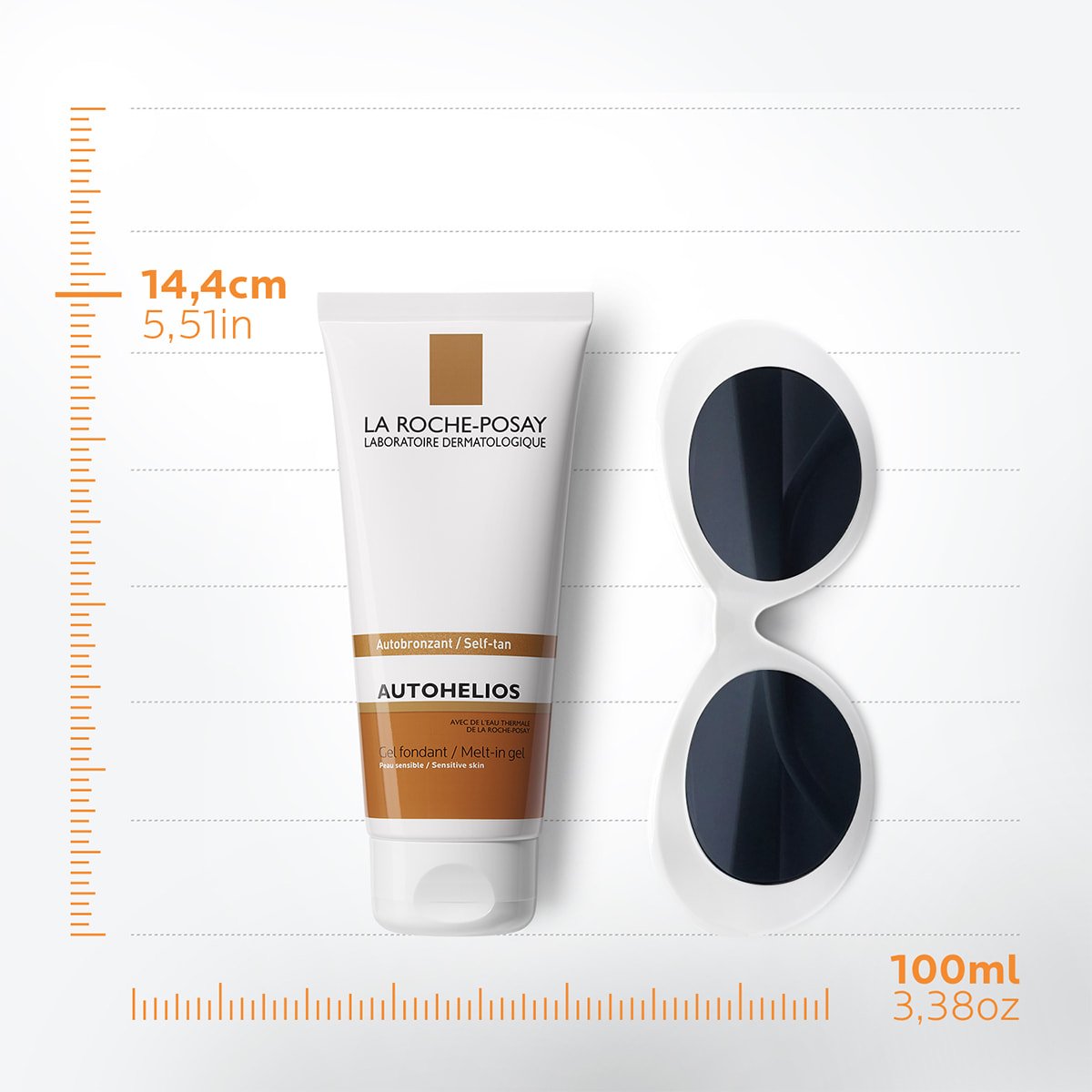 La Roche Posay ProductPage Sun Autohelios Self Tanner Melt In Gel 100m