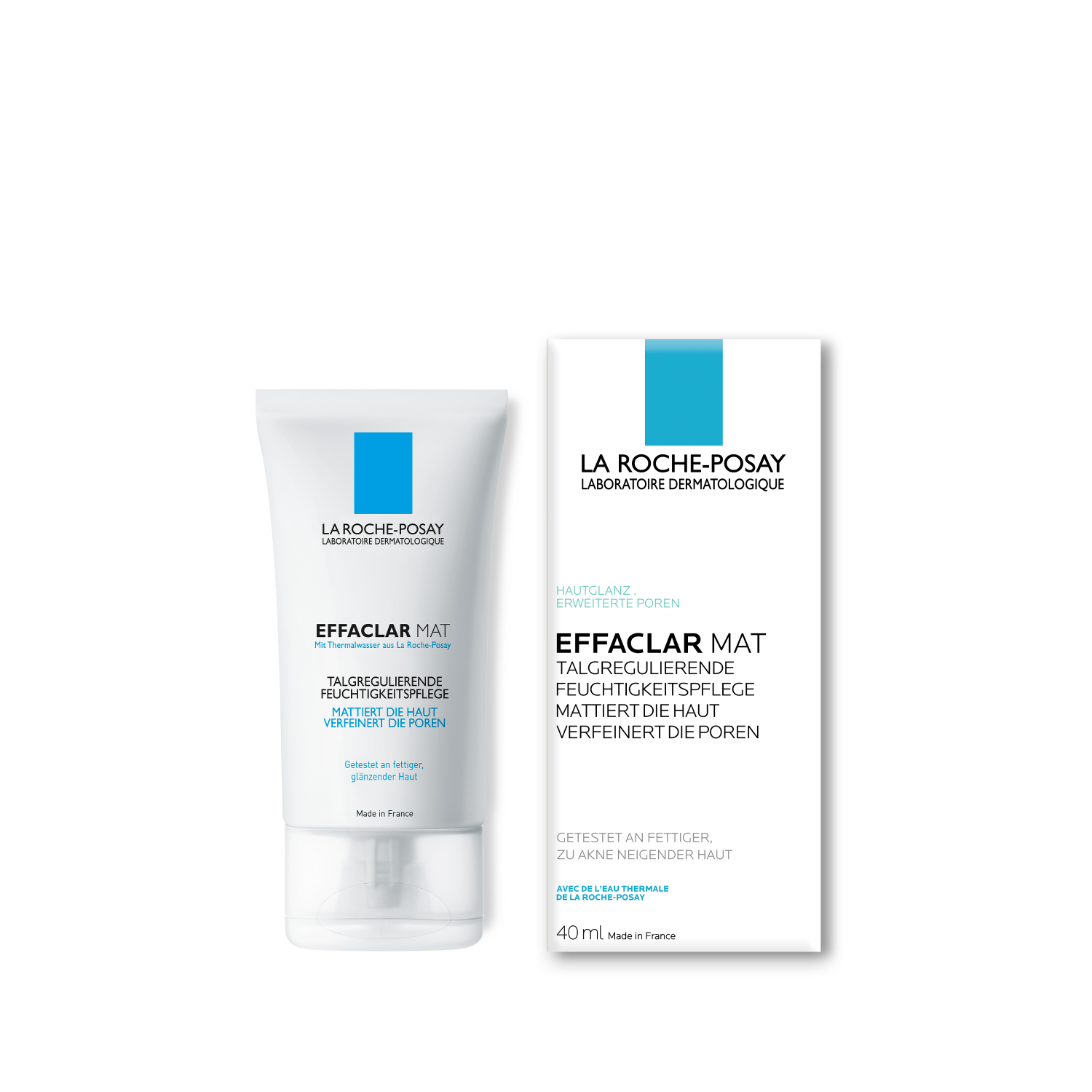 3337872413025LaRochePosay09635295LAROCHEPOSAYEffaclarMATMattierendetalgregulierendeCreme10AntiPickel
