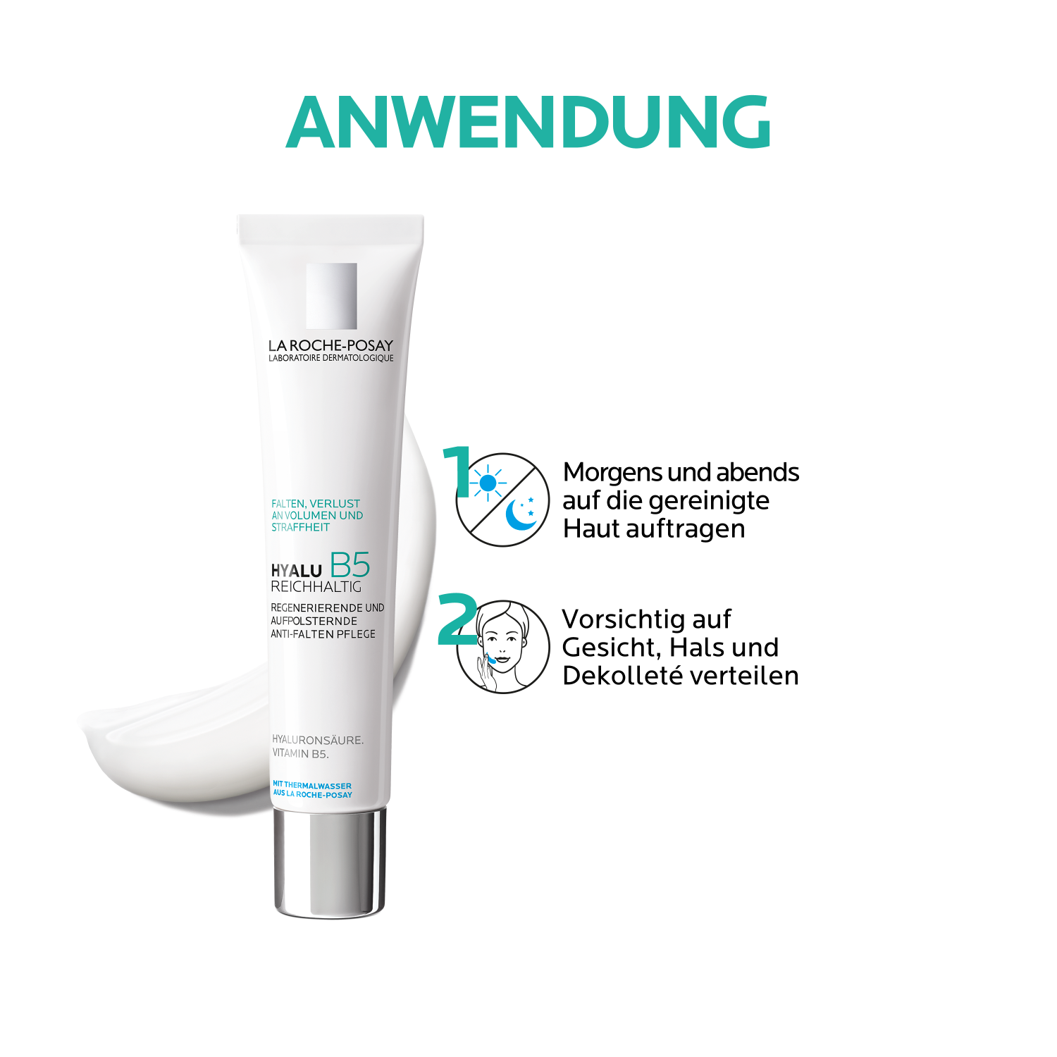 Hyalu B5 Reichhaltig Anwendung