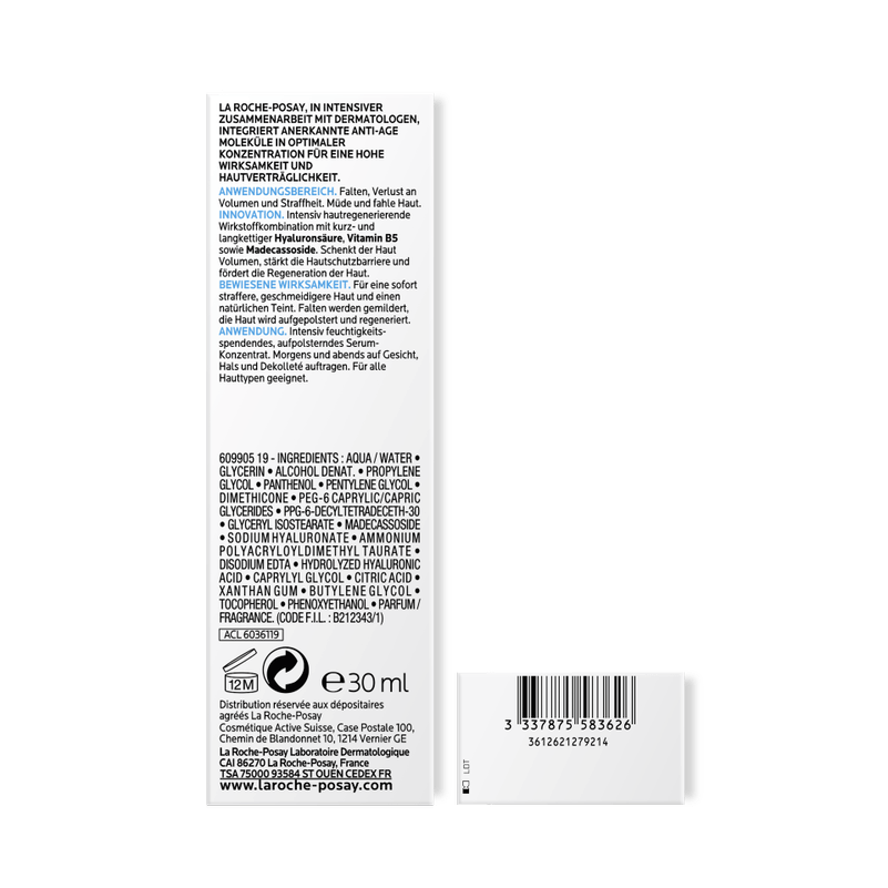 Hyalu B5 Serum Verpackung Rückseite
