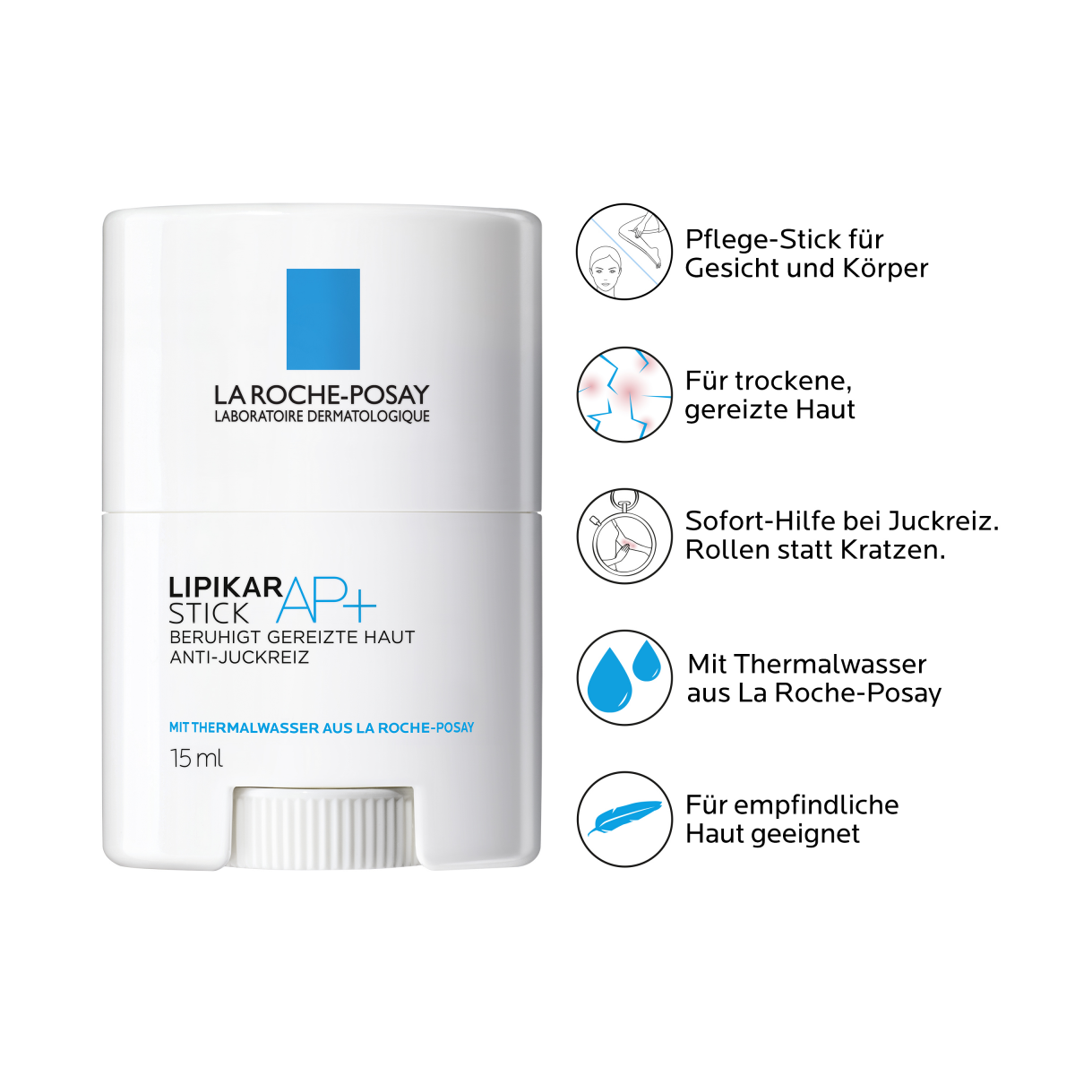 Lipikar Stick AP+ Eigenschaften