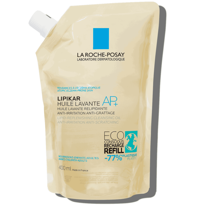 LaRochePosay-Product-Eczema-Lipikar-Eco-conscious-Refill-CleansingOilAP-400ml-3337875735759-FSS