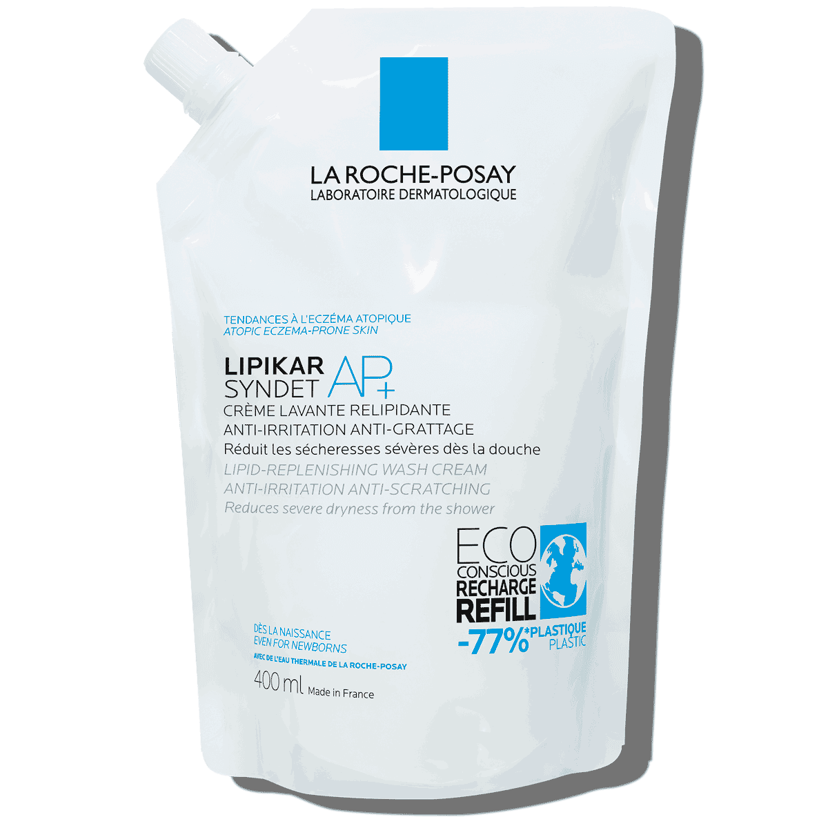 LaRochePosay-Product-Eczema-Lipikar-Eco-conscious-Refill-SyndetAP-400ml-3337875735766-FSS