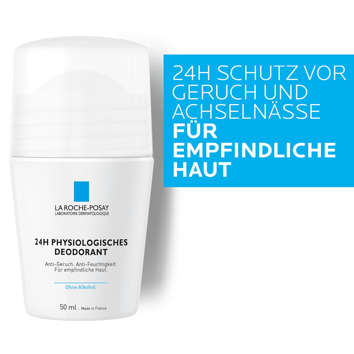 Physiologischer Deo Roll On Packshot + Text