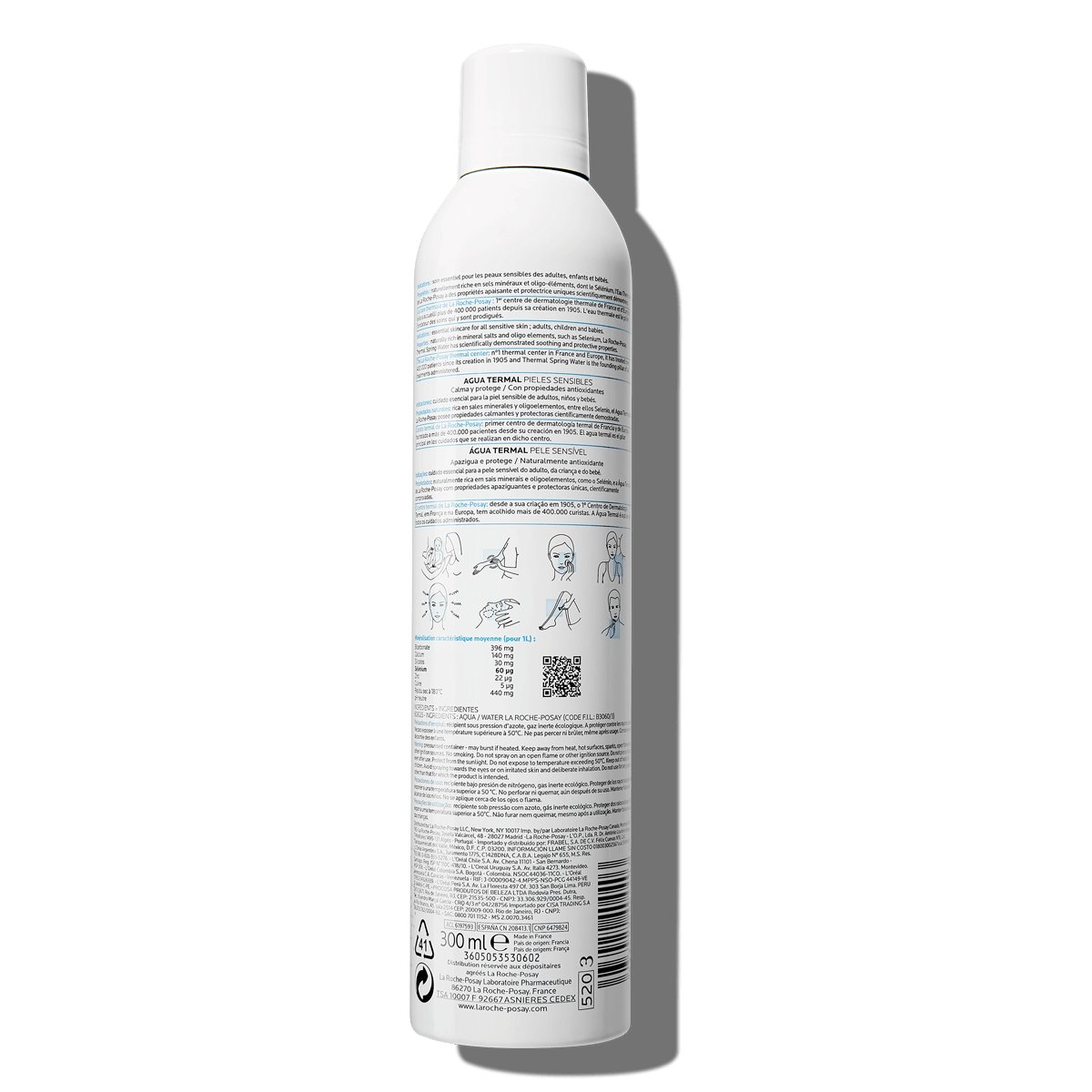 La Roche Posay ProductPage Thermal Spring Water 300ml 3433422404403 Ba